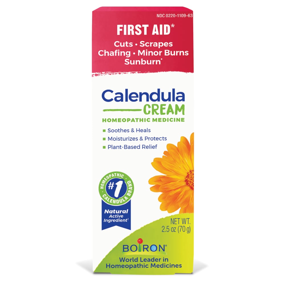 Homeopathic First Aid Agent Calendula Officinalis Calendula Cream 2.5 Oz. Tube - Behope