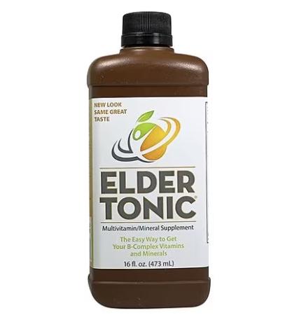 Vitamin Supplement Eldertonic® Vit B Complex/zinc/manganese 7 Mg / 5 Ml Strength Liquid 16 Oz. Sherry Flavor - Behope