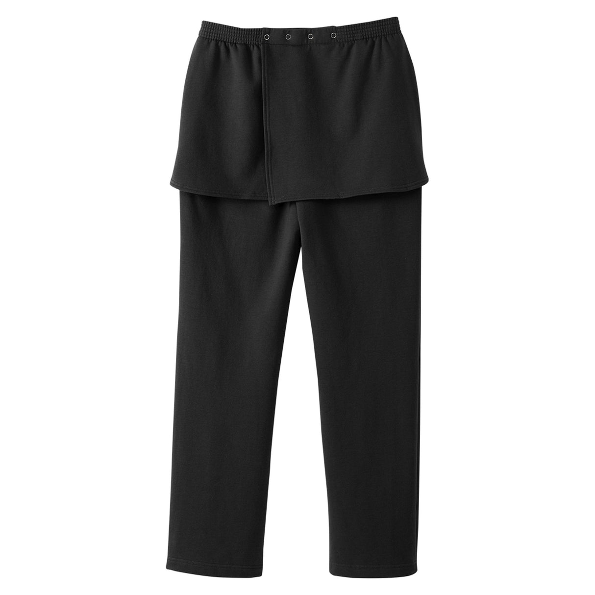 Adaptive Pants Silverts® Open Back Large Black Female - BeHope