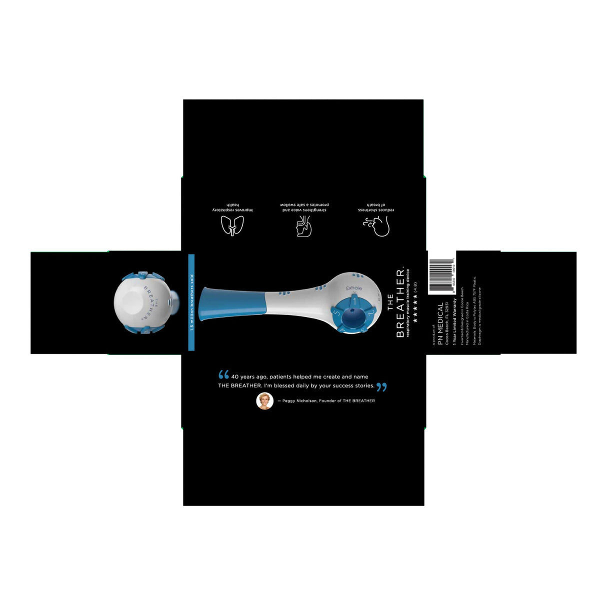 Respiratory Muscle Trainer The Breather™ Adult - BeHope