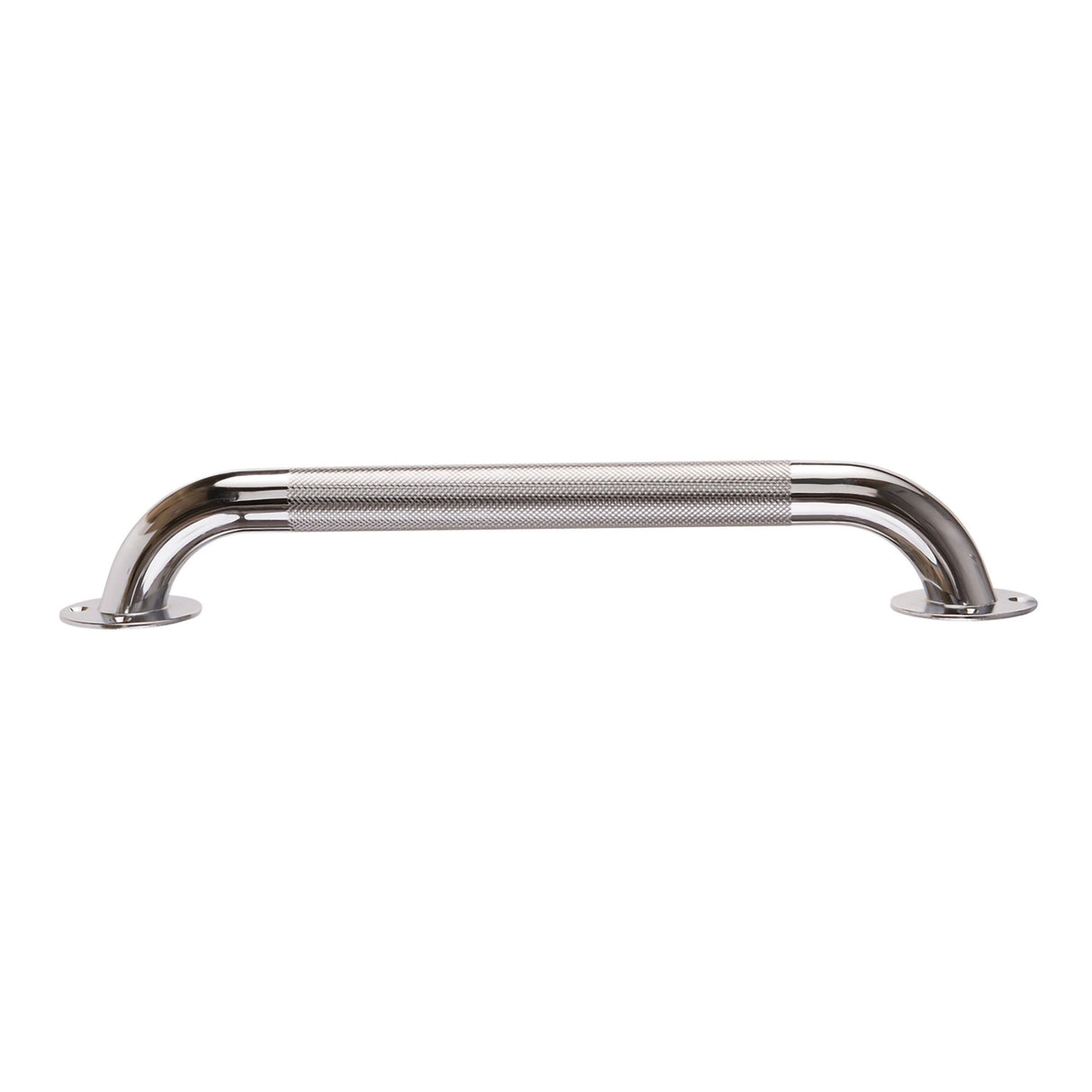 Bathtub Grab Bar DMI® Silver Knurled Steel - BeHope