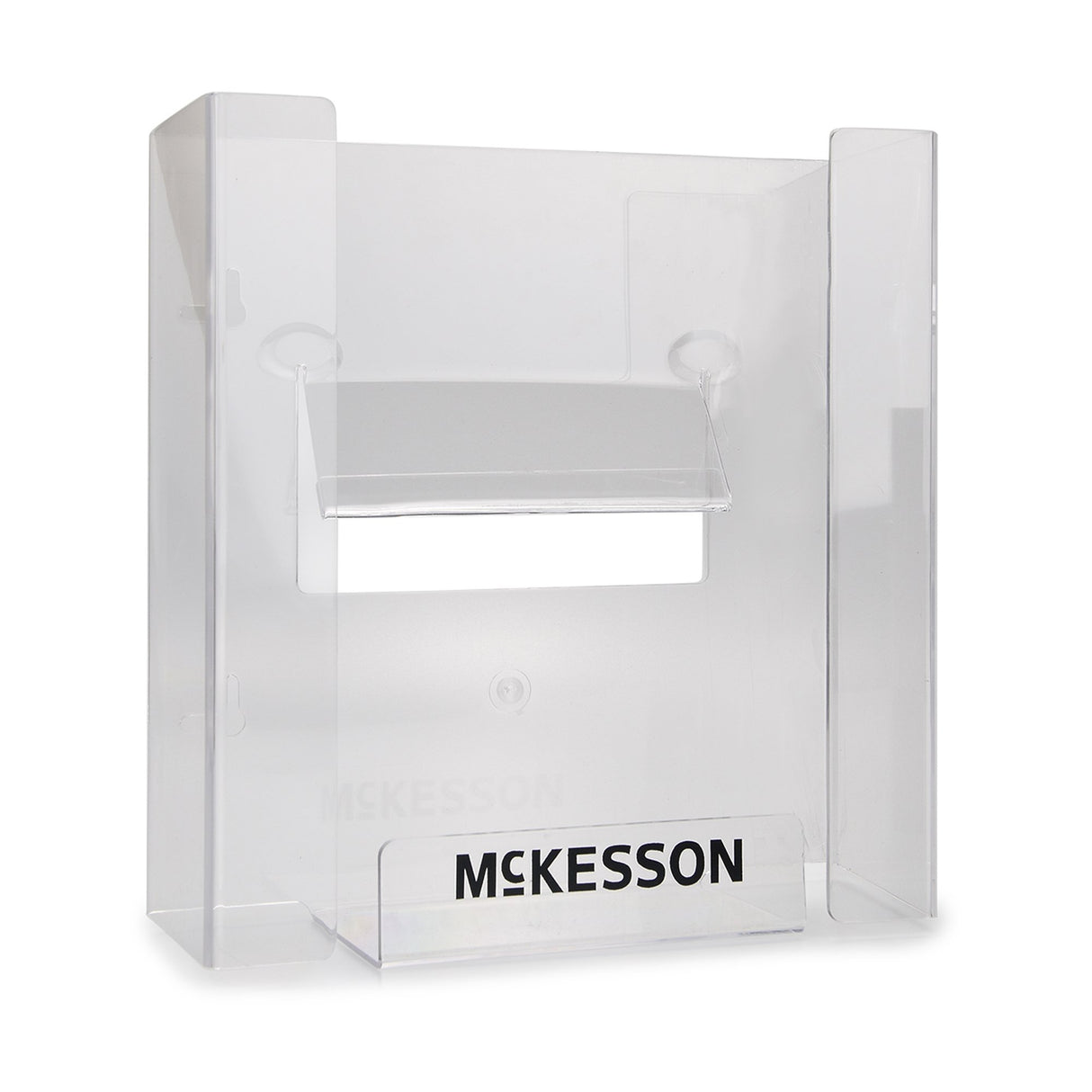 Glove Box Holder McKesson Horizontal or Vertical Mounted 3-Box Capacity Clear 3-1/8 X 10-1/4 X 15-1/4 Inch Plastic - BeHope