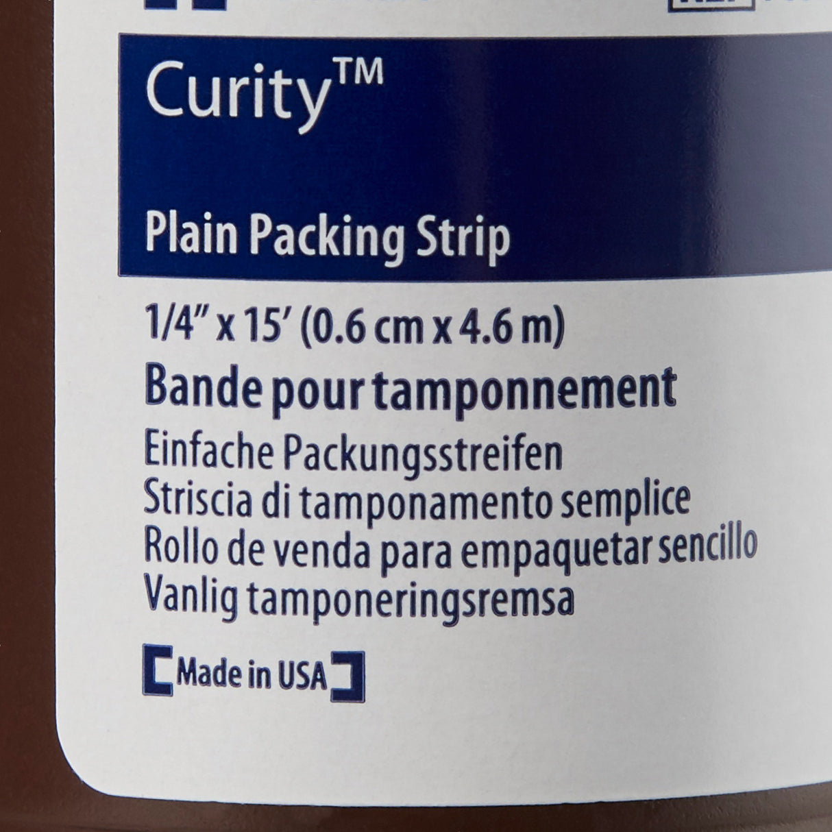 Wound Packing Strip Curity™ Non-impregnated 1/4 Inch X 5 Yard Sterile - BeHope