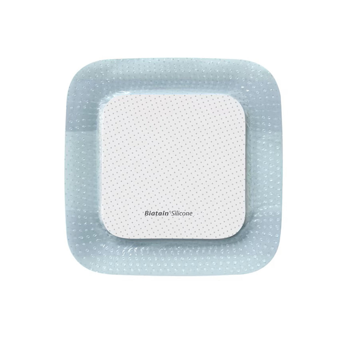 Foam Dressing Biatain Silicone 4 X 4 Inch With Border Film Backing Silicone Adhesive Square Sterile - BeHope