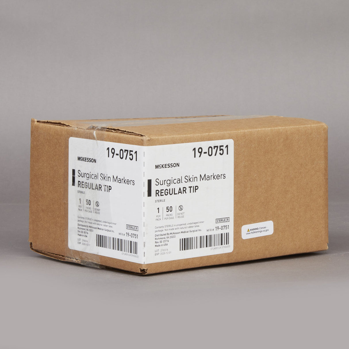 Skin Marker McKesson Prep-Resistant Gentian Violet Ink Sterile Full Size Regular Tip - BeHope