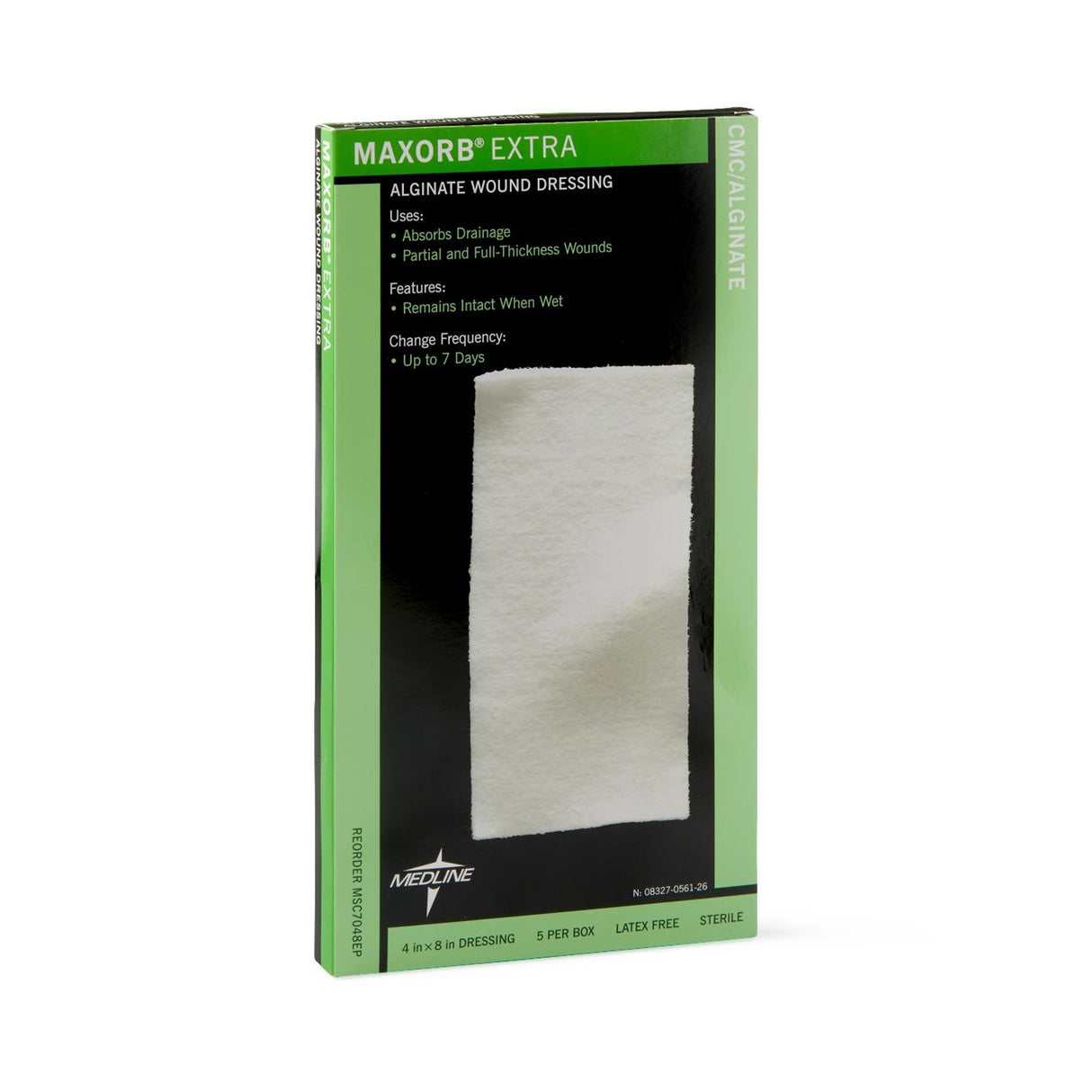 Alginate Dressing Maxorb® Extra 4 X 8 Inch Rectangle - BeHope