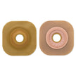 Ostomy Barrier New Image™ Trim to Fit, Standard Wear Adhesive Tape Borders 70 mm Flange Blue Code System Flexwear Up to 2 Inch Opening 5 X 5 Inch - BeHope