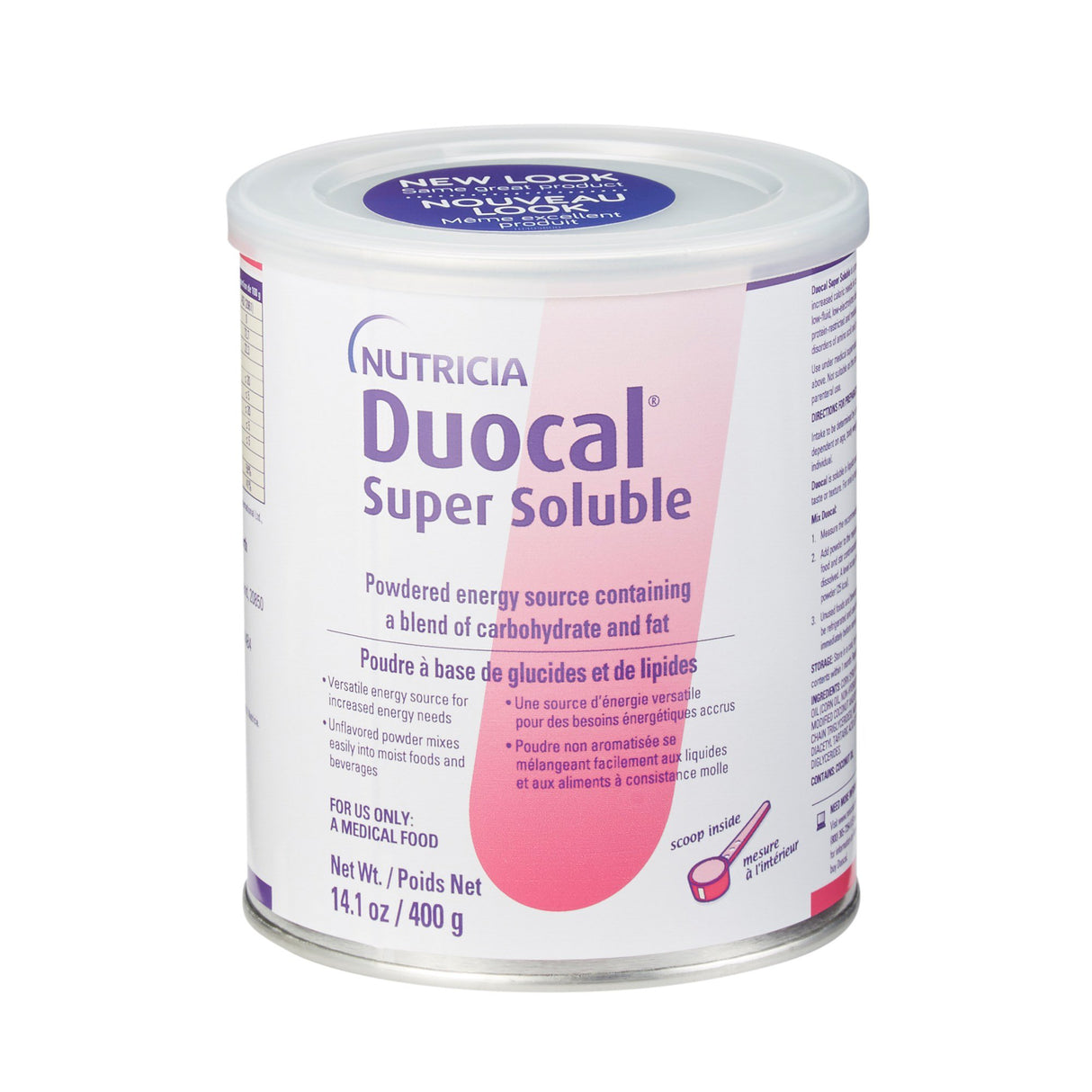 Oral Supplement Duocal® Unflavored Powder 14 oz. Can - BeHope