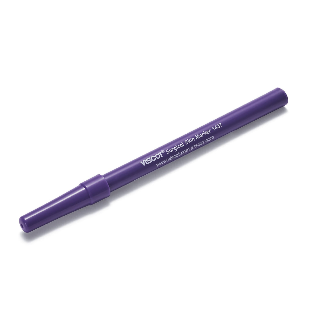 Skin Marker with Ruler and Labels Viscot® Gentian Violet Ink Sterile Full Size Regular Tip - BeHope