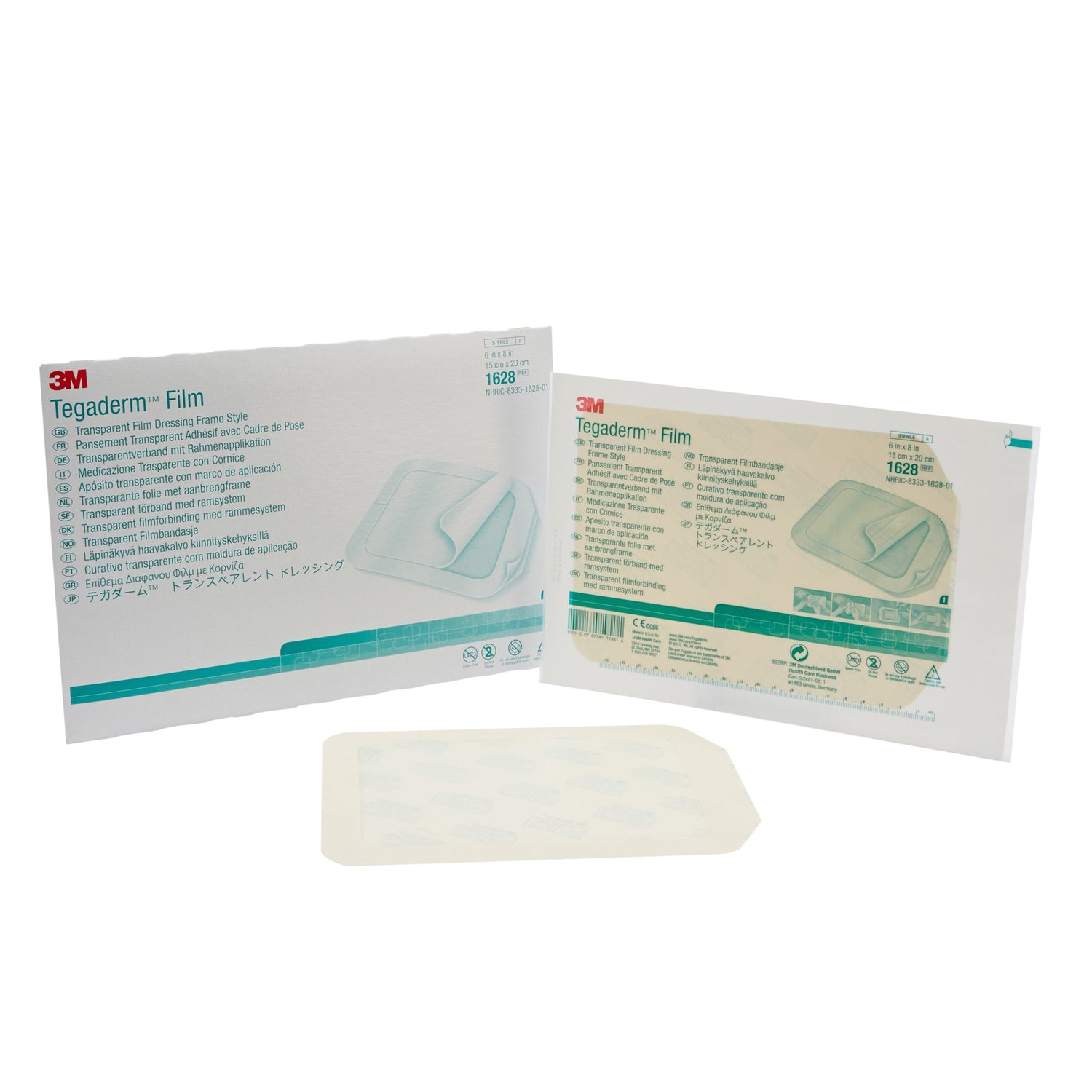 Transparent Film Dressing 3M™ Tegaderm™ 6 X 8 Inch Frame Style Delivery Rectangle Sterile - BeHope