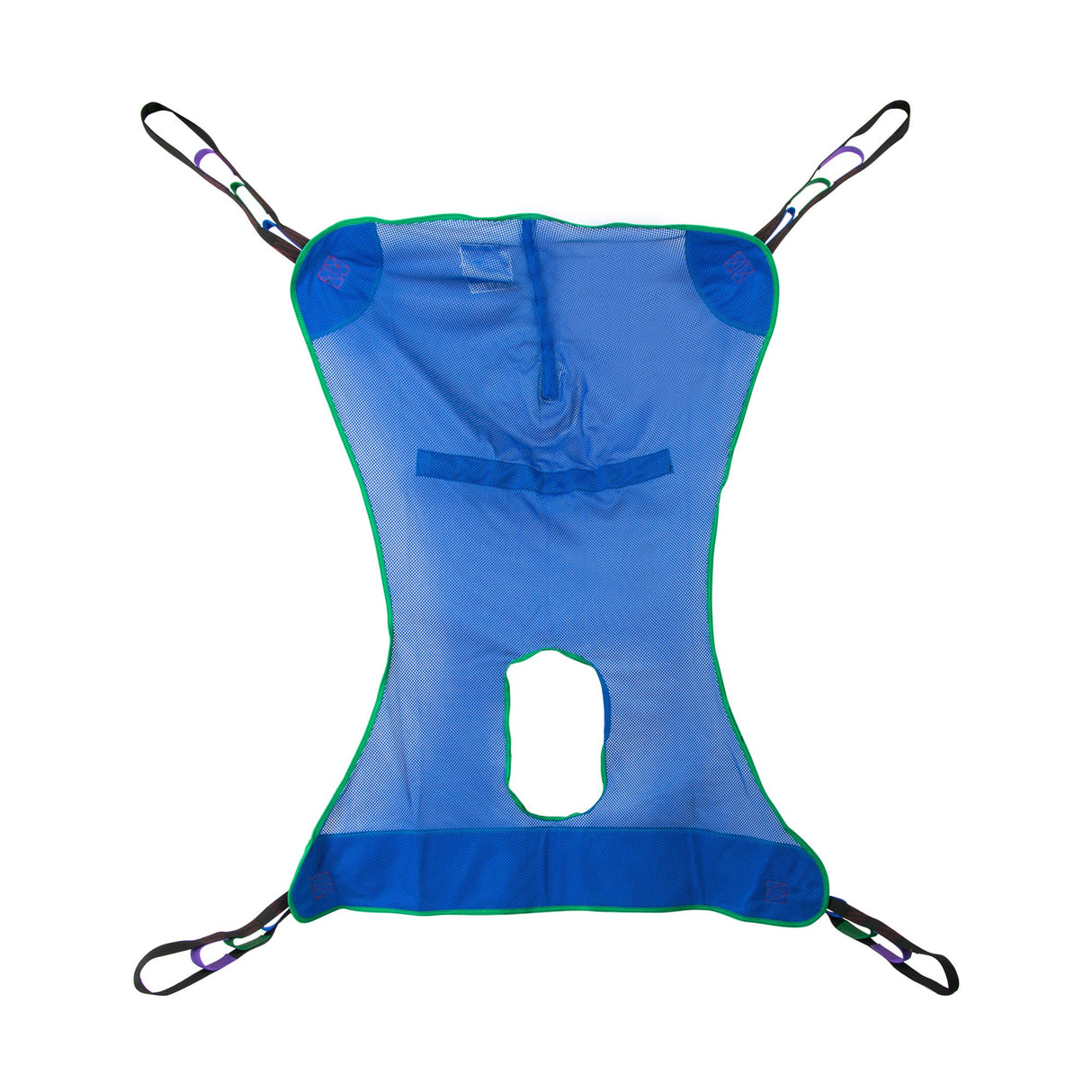 Full Body Commode Sling McKesson 4 or 6 Point Cradle Without Head Support Large 600 lbs. Weight Capacity - BeHope