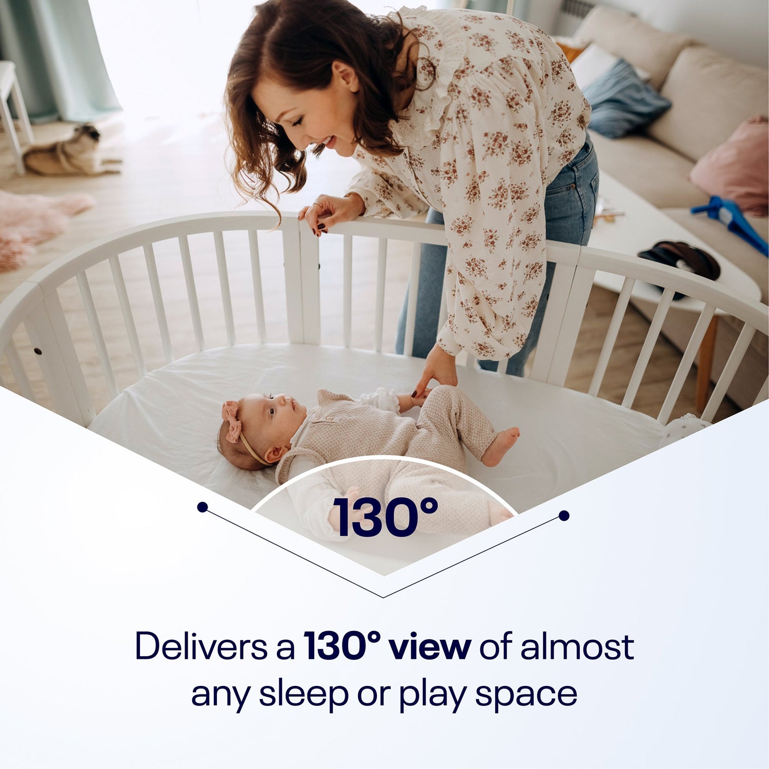 Multi-Stand Baby Monitor Accessory Nanit White Nanit Baby Monitor - BeHope