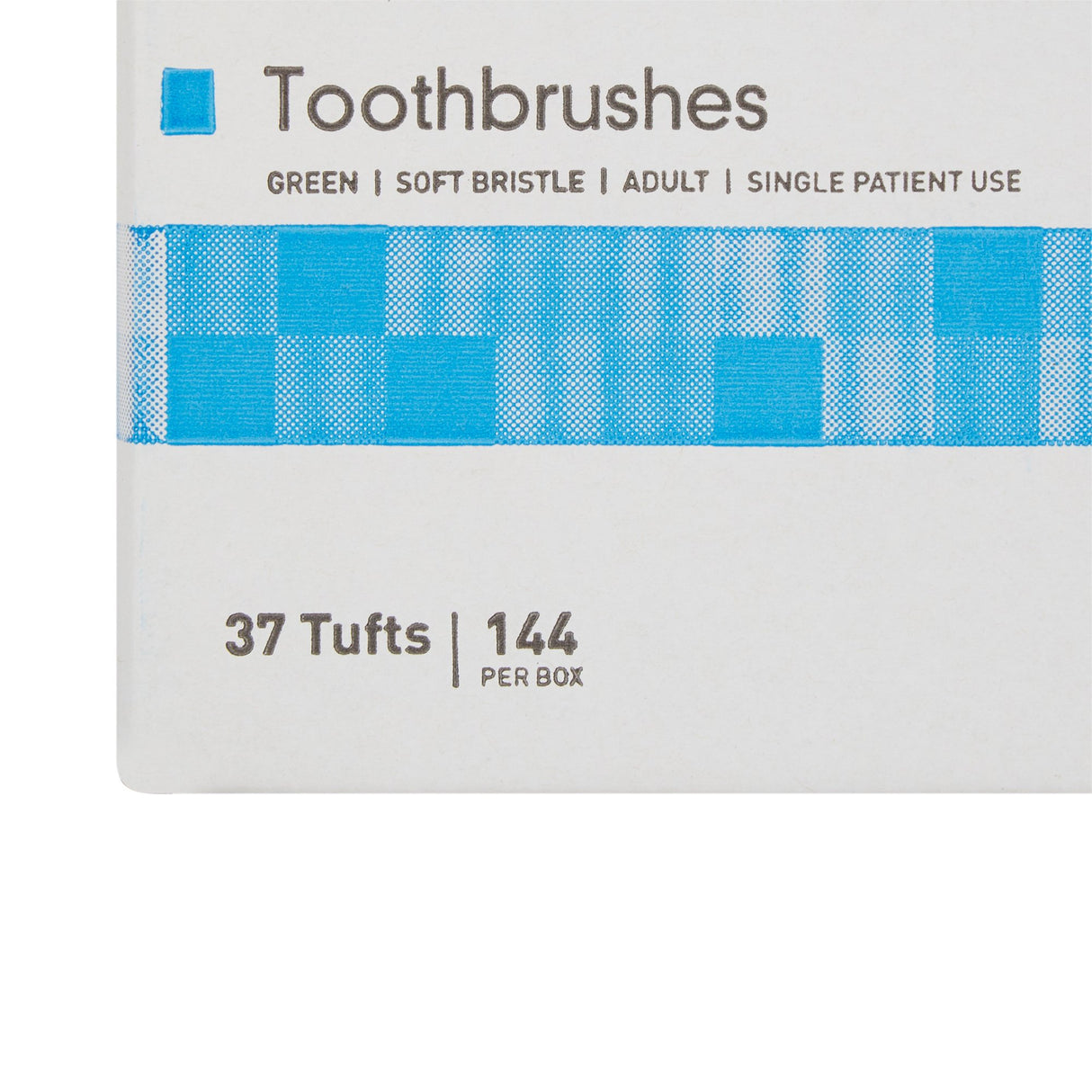 Toothbrush McKesson Green Adult Soft - BeHope
