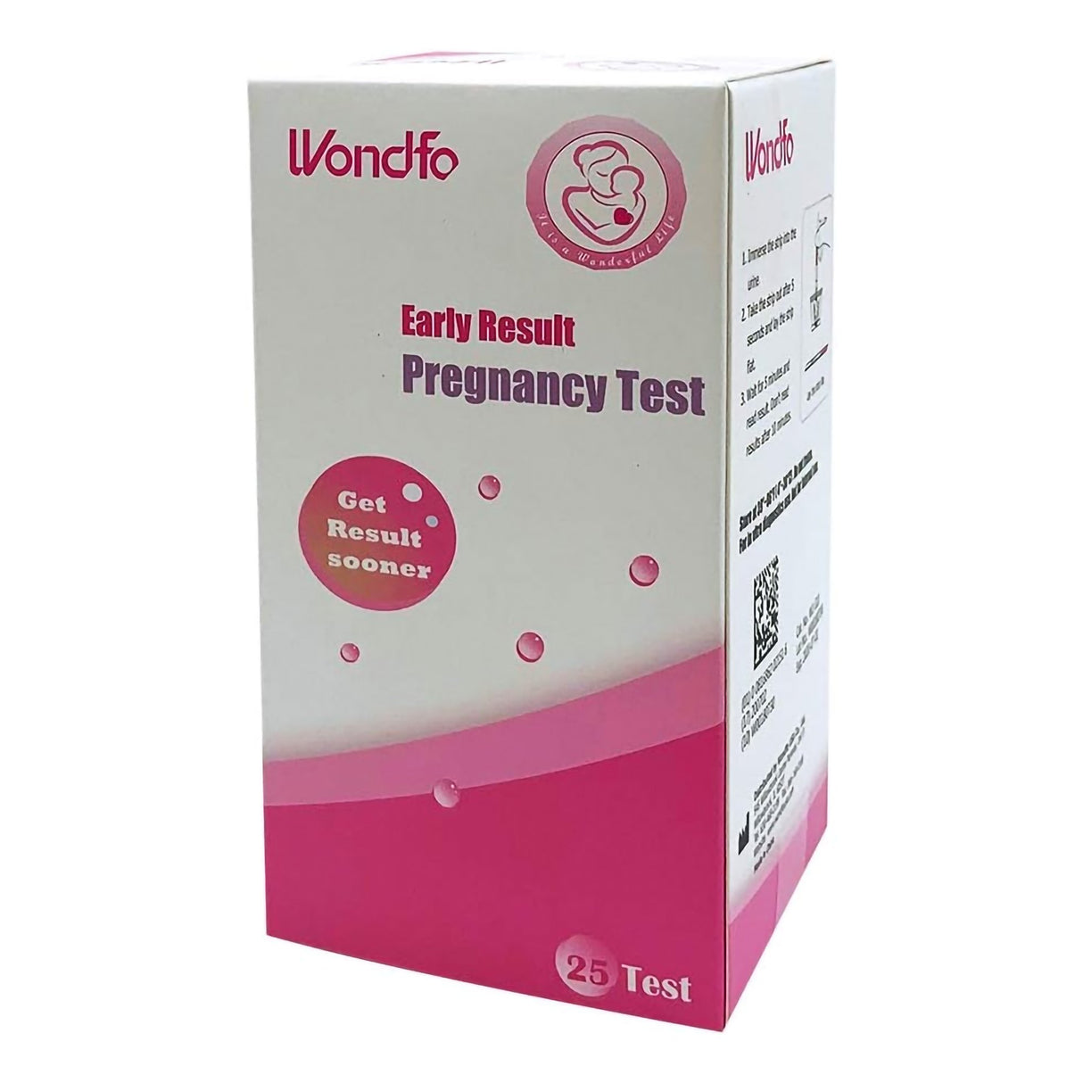 Reproductive Health Test Kit Preview® hCG Pregnancy Test 25 Tests CLIA Waived - BeHope