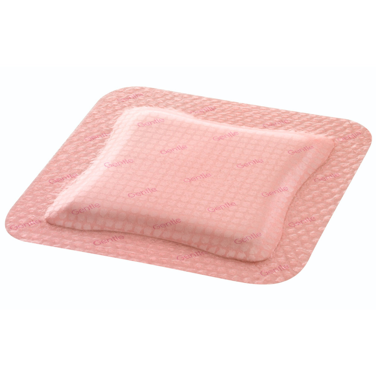 Foam Dressing Allevyn Gentle Border 7 X 7 Inch With Border Film Backing Silicone Gel Adhesive Square Sterile - BeHope