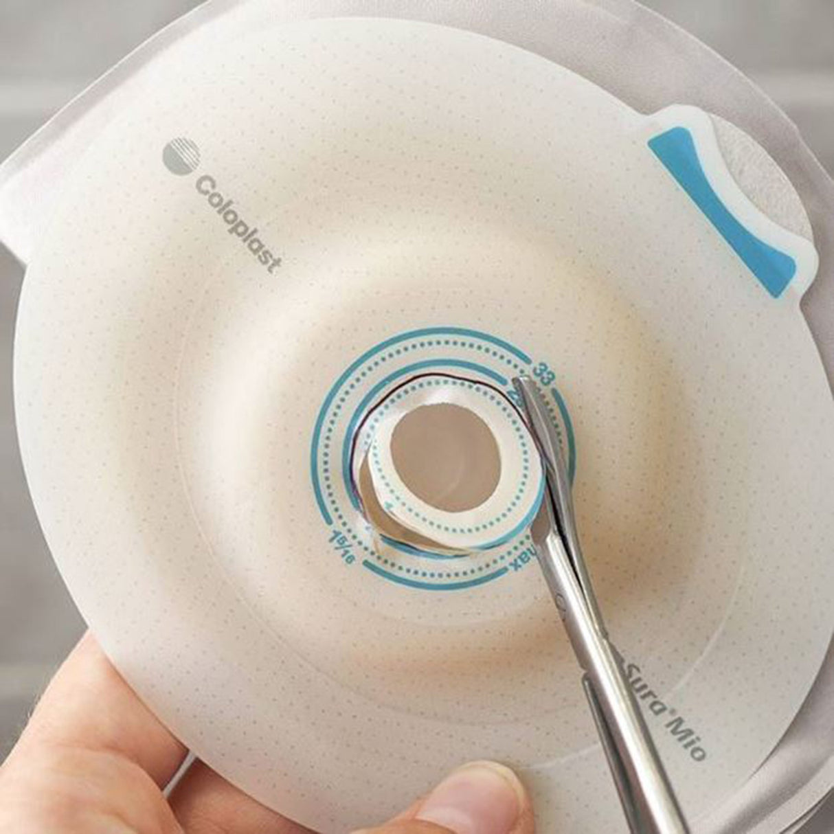 Ostomy Pouch SenSura® Mio High Output One-Piece System Convex Light, Trim to Fit 10 to 43 mm Stoma Drainable - BeHope