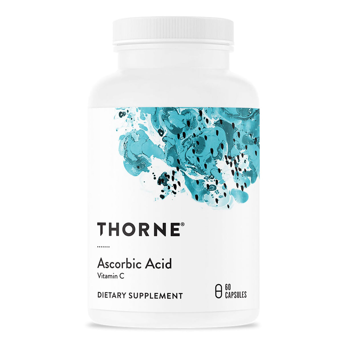 Vitamin C Supplement THORNE Ascorbic Acid Vitamin C 1 Gram Strength Capsule 60 per Bottle