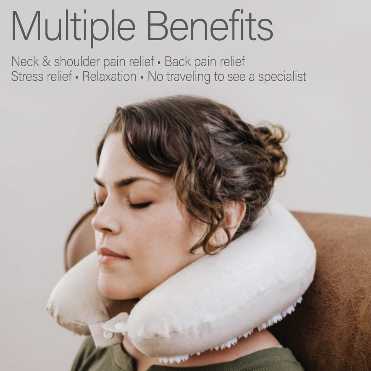 Acupressure Neck Pillow Kanjo 5 X 12 X 13 Inch - BeHope