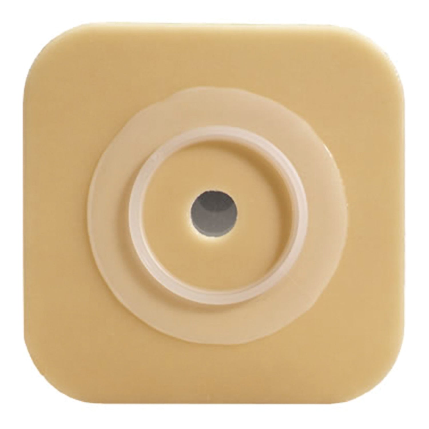 Ostomy Barrier Sur-Fit Natura® Durahesive® Trim to Fit, Extended Wear Adhesive Tape Borders 32 mm Flange Sur-Fit Natura® System 4 X 4 Inch - BeHope