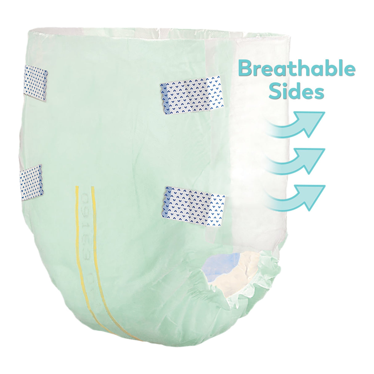 Unisex Adult Incontinence Brief Tranquility® Essential Small Disposable Heavy Absorbency - BeHope