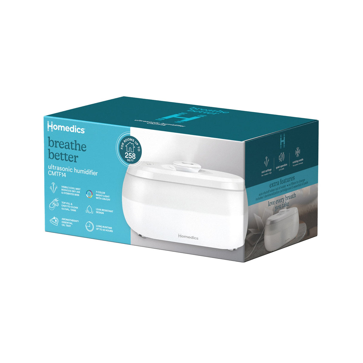 Homedics® Ultrasonic Humidifier - BeHope