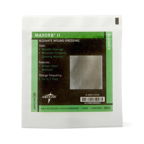 Alginate Dressing Maxorb® II 4 X 4 Inch Square - BeHope
