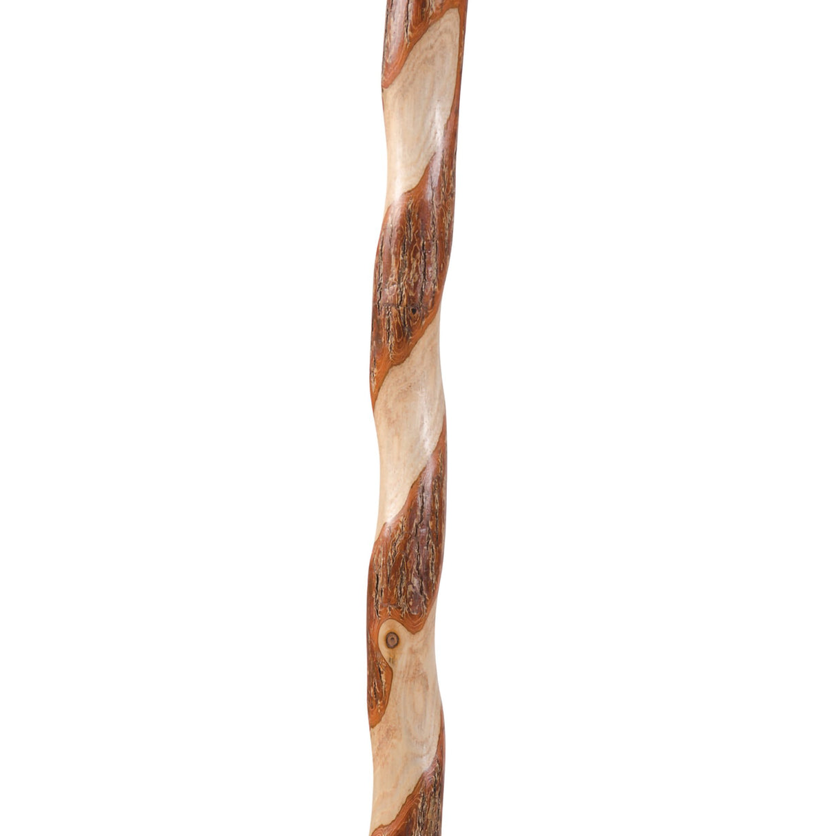 Walking Stick Brazos™ Twisted Trekker Wood 58 Inch Height Sassafras - BeHope