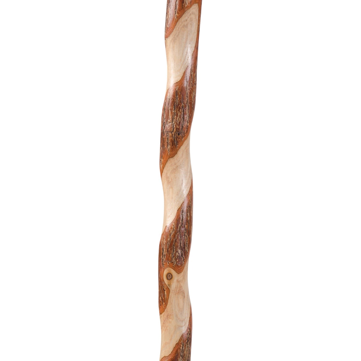 Walking Stick Brazos™ Twisted Trekker Wood 58 Inch Height Sassafras - BeHope
