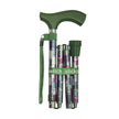 Folding Cane Switch Sticks® Aluminum 32 to 37 Inch Height Vienna Print - BeHope