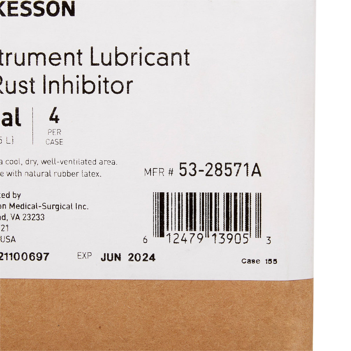 Instrument Lubricant McKesson Liquid 1 gal. Jug - BeHope