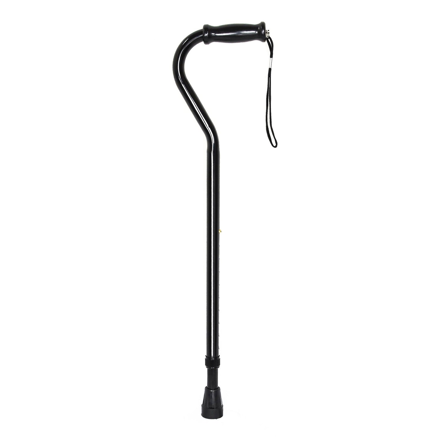 Offset Cane McKesson Steel 29-3/4 to 37-3/4 Inch Height Black - BeHope