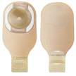Ostomy Pouch Premier™ One-Piece System 12 Inch Length Flat, Pre-Cut 1-9/16 Inch Stoma Drainable - BeHope