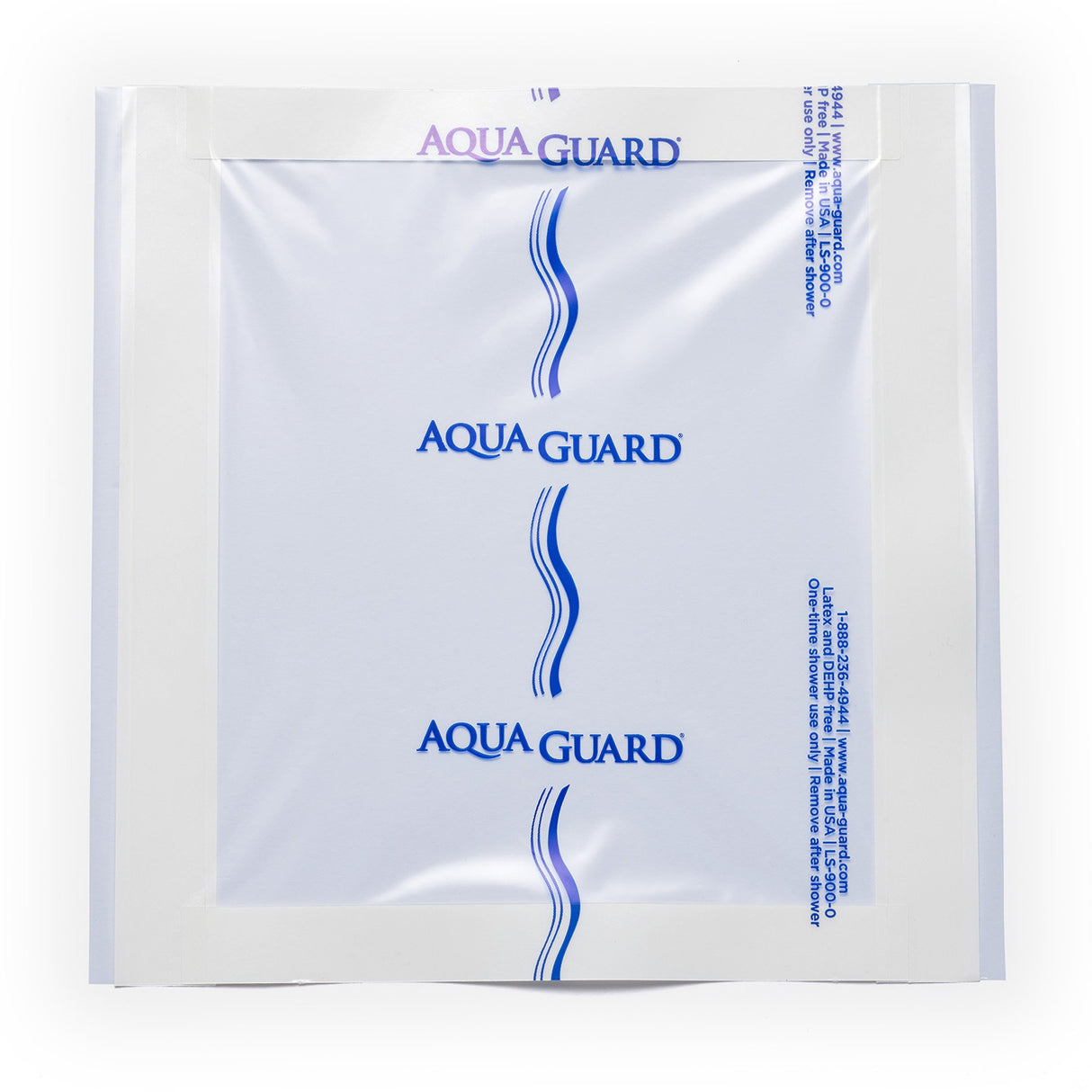 IV Site Barrier Protector AquaGuard® Shower Sheet 9 X 9 Inch Square NonSterile - BeHope