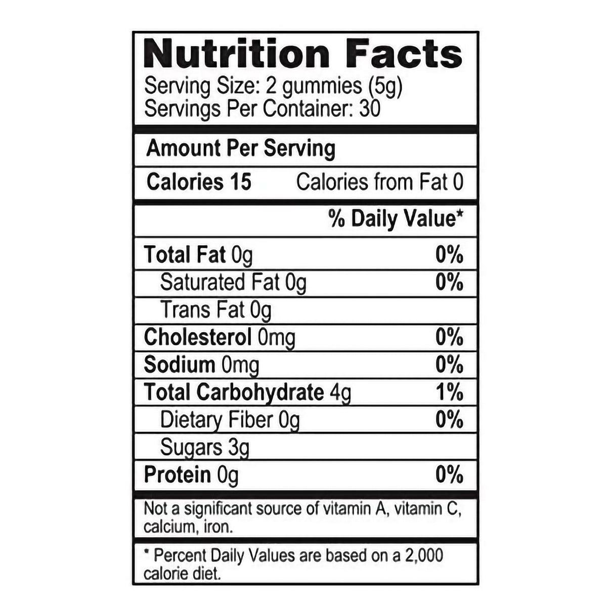 Glucose Supplement YumV's™ 60 per Bottle Gummy Assorted Flavors - BeHope