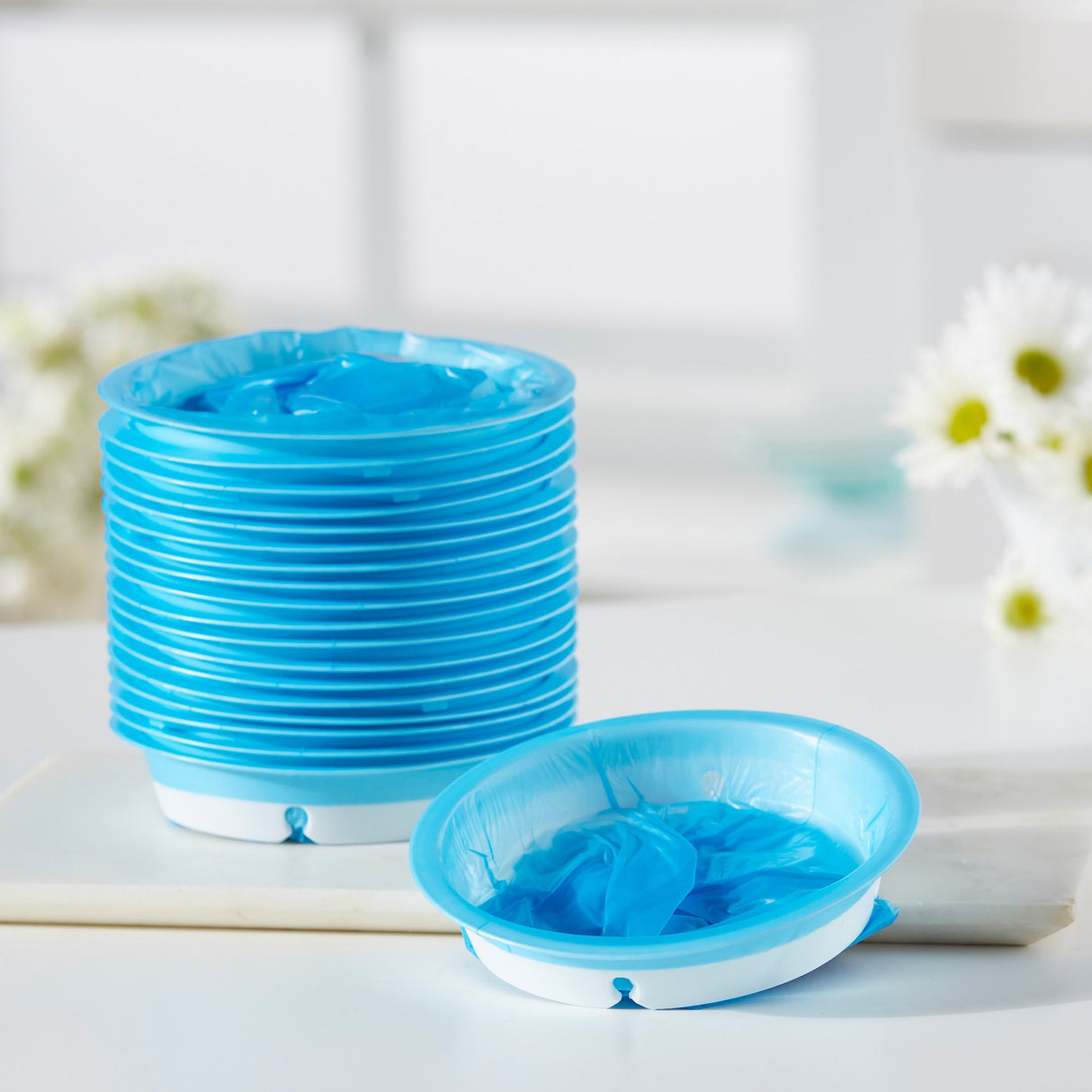 Emesis Bag McKesson 40 oz. Blue - BeHope