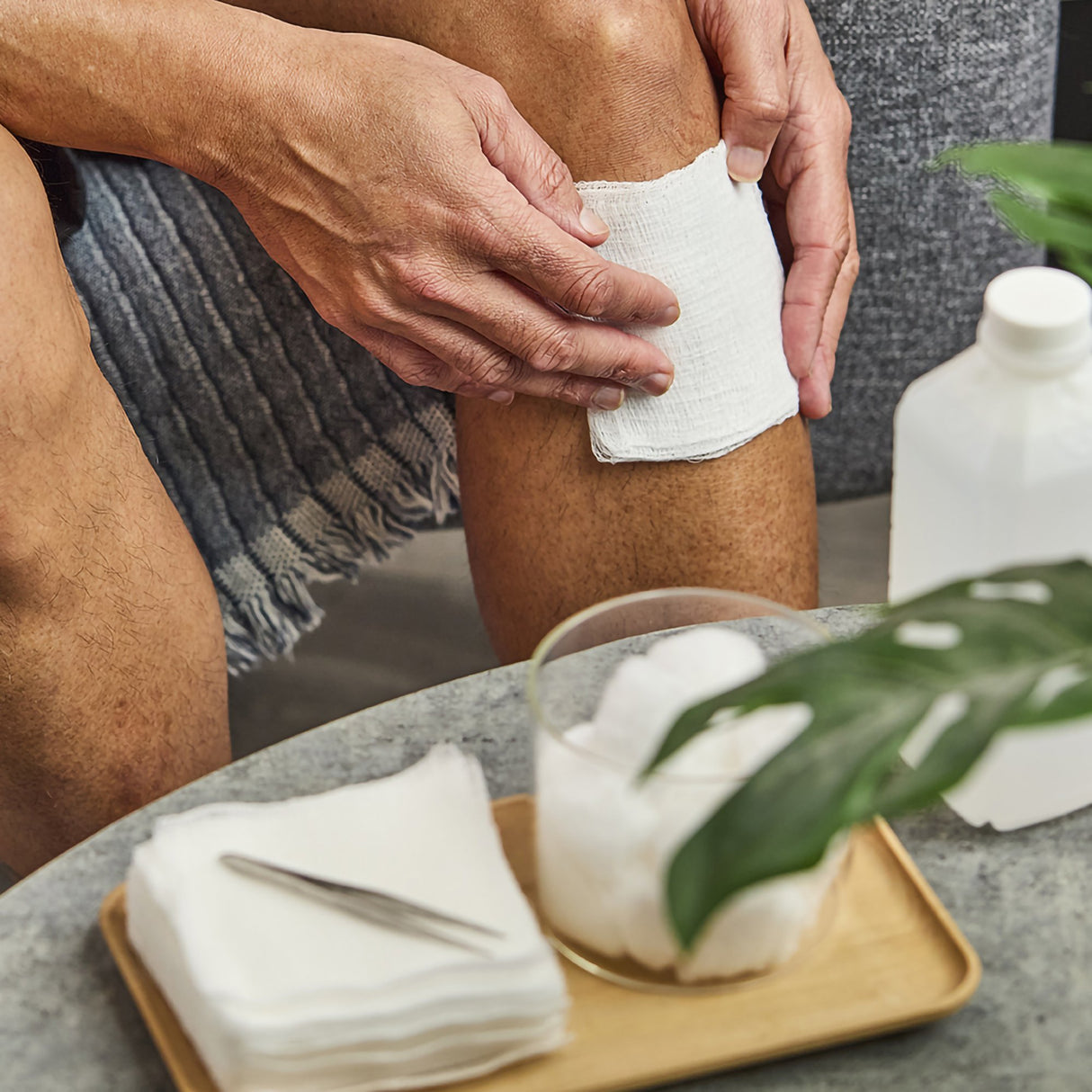 Gauze Sponge CareStock™ 4 X 4 Inch 8-Ply NonSterile 200 per Pack - BeHope