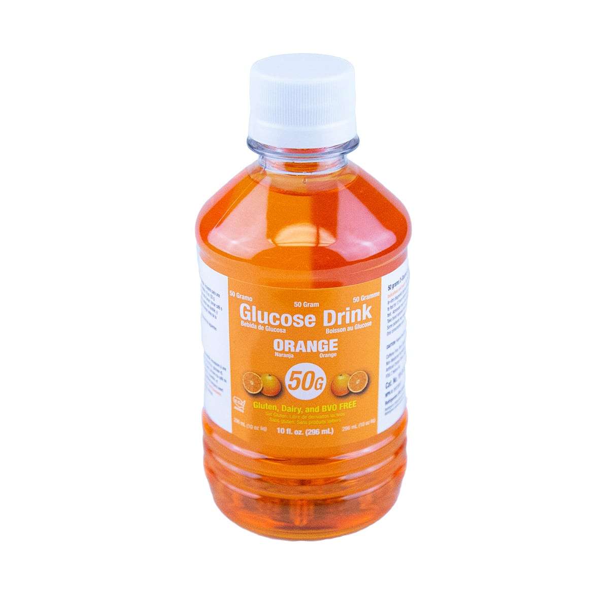 Glucose Tolerance Beverage Glucocrush™ Orange 75 Gram Adults / Children 10 Oz. Per Bottle - Behope