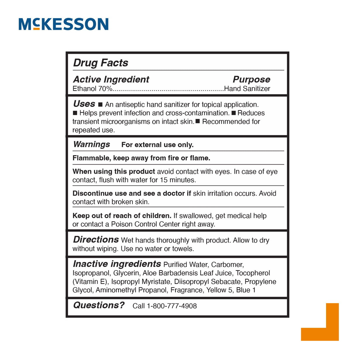 Hand Sanitizer with Aloe McKesson Premium 64 oz. Ethyl Alcohol Gel Pump Bottle - BeHope