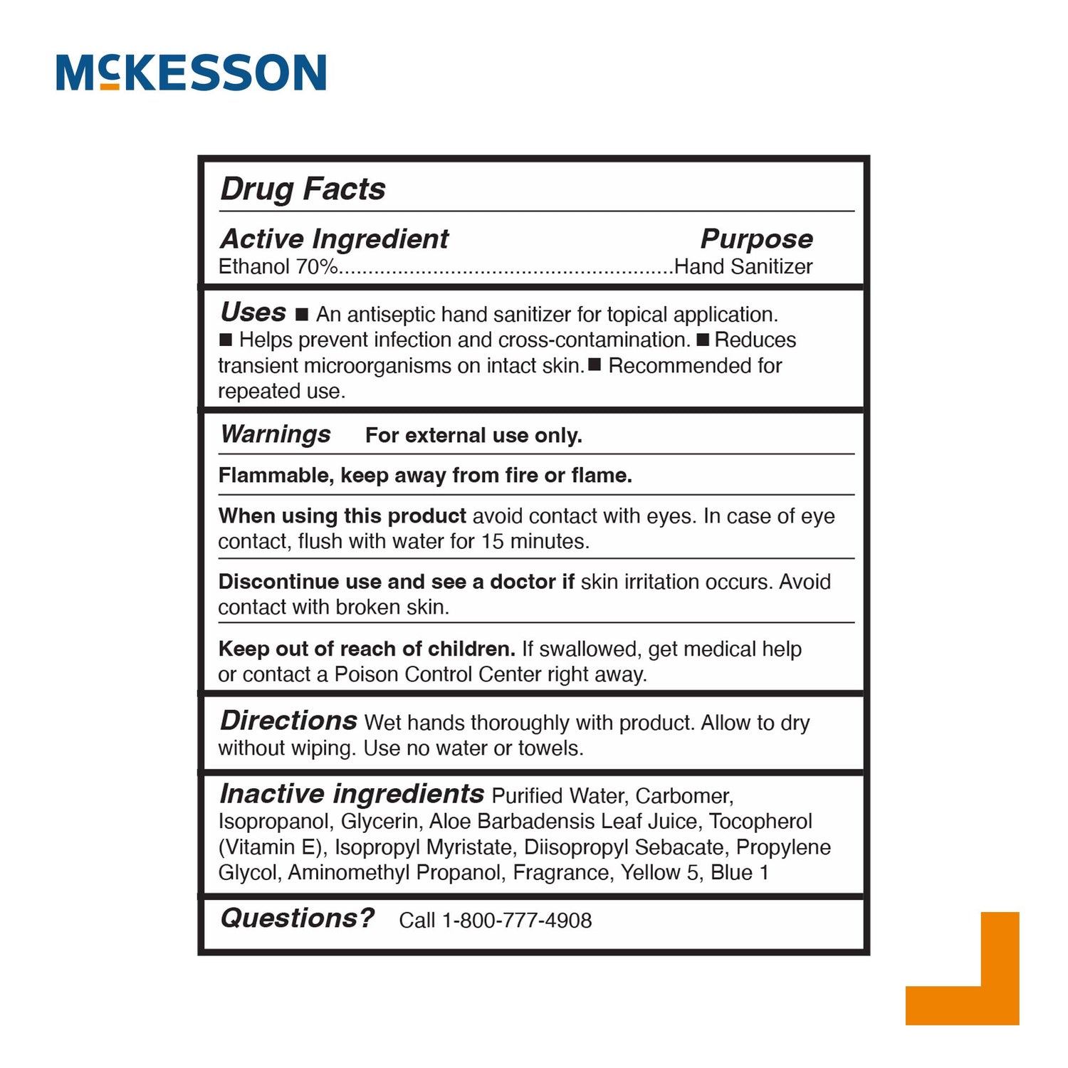 Hand Sanitizer with Aloe McKesson Premium 64 oz. Ethyl Alcohol Gel Pump Bottle - BeHope