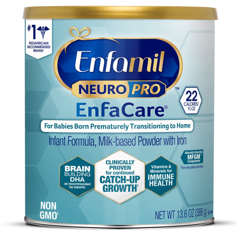 Infant Formula Enfamil® NeuroPro™ EnfaCare® Unflavored 13.6 oz. Can Powder Milk-Based Premature - BeHope