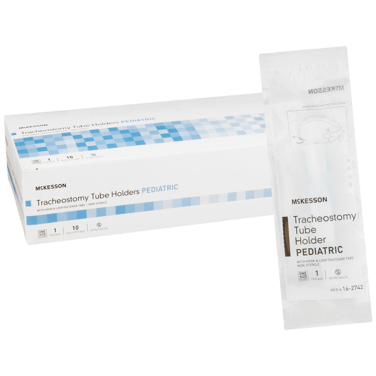 Tracheostomy Tube Holder McKesson 3/4 X 9 Inch Pediatric - BeHope