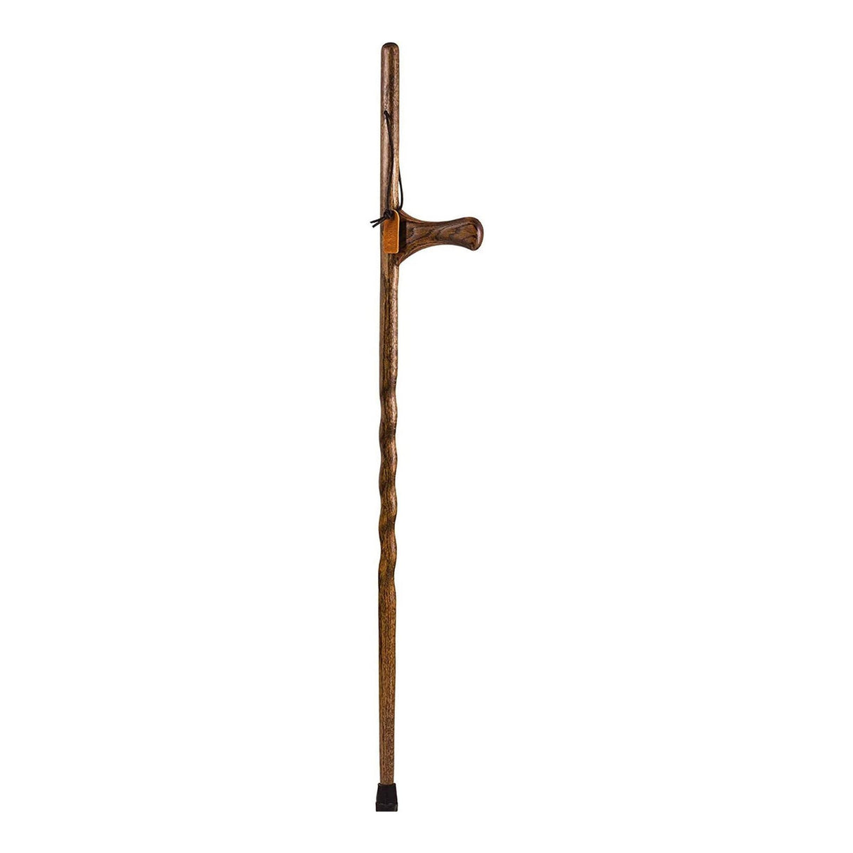Walking Stick Brazos™ Dual Purpose Staff Wood 55 Inch Height Wood Grain - BeHope