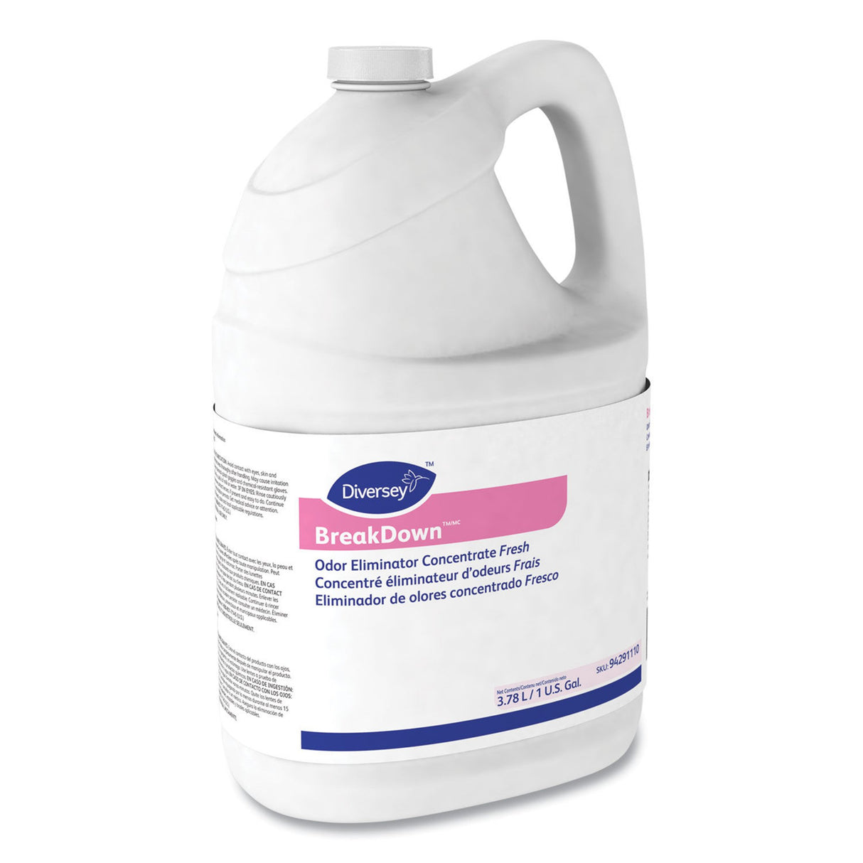 Deodorizer Diversey™ BreakDown™ Liquid Concentrate 1 gal. Jug Cherry Almond Scent - BeHope