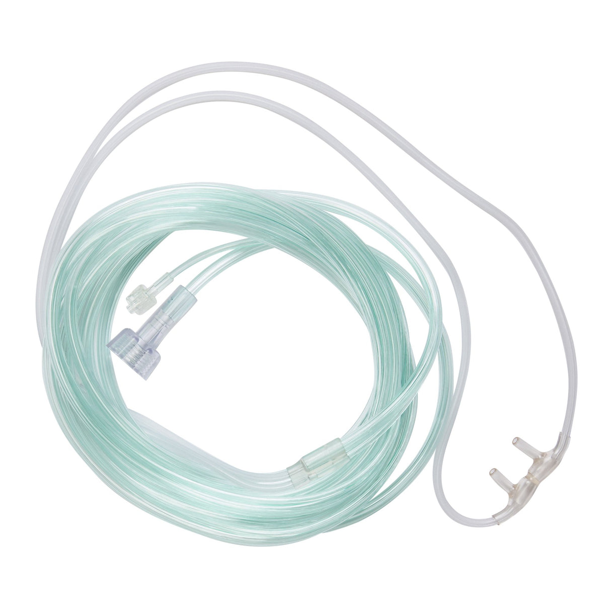 ETCO2 Nasal Cannula McKesson Adult Curved Prongs 10 Foot Tubing - BeHope