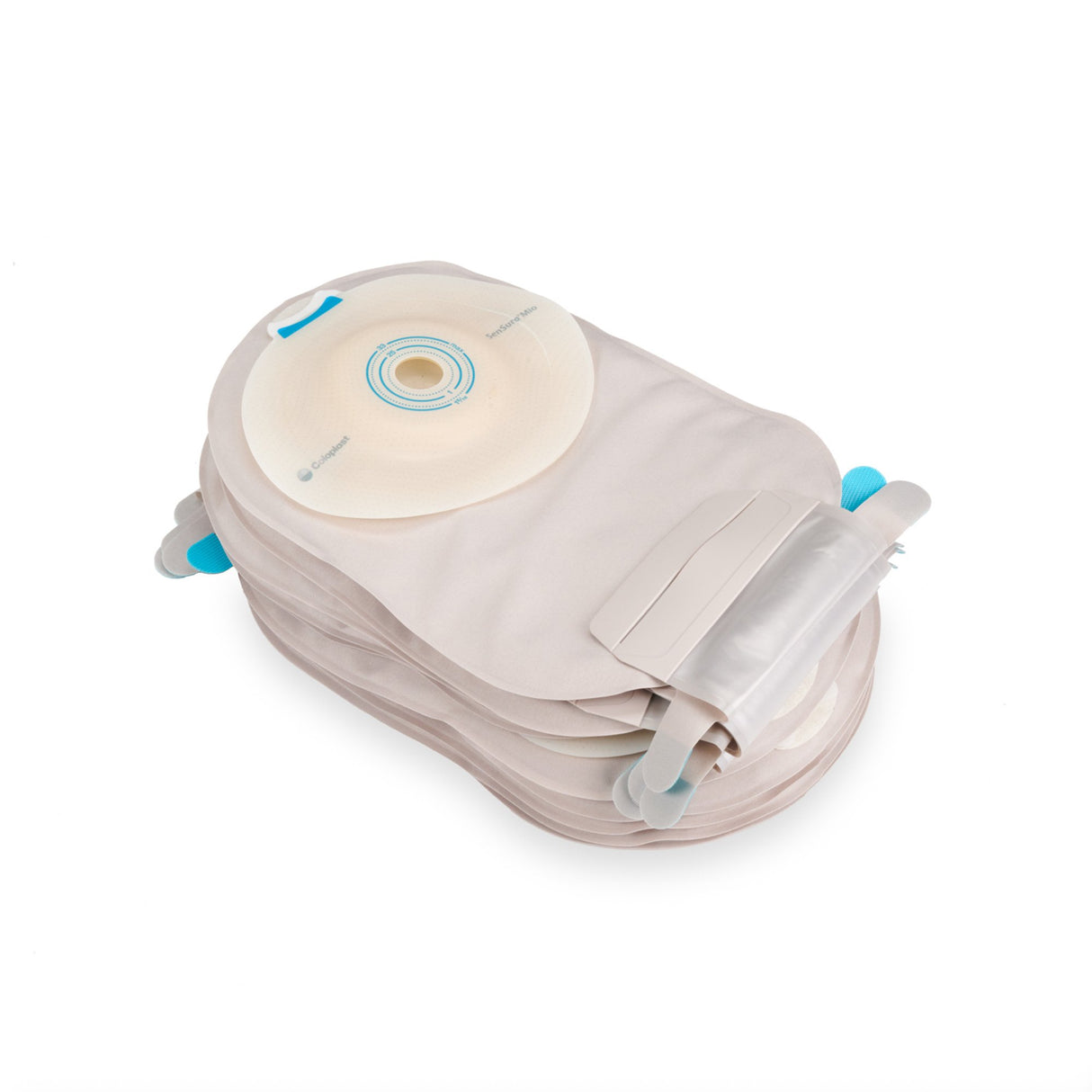 Ostomy Pouch SenSura® Mio Convex One-Piece System 11 Inch Length, Maxi Soft Convex, Trim to Fit 5/8 to 1-5/16 Inch Stoma Drainable - BeHope