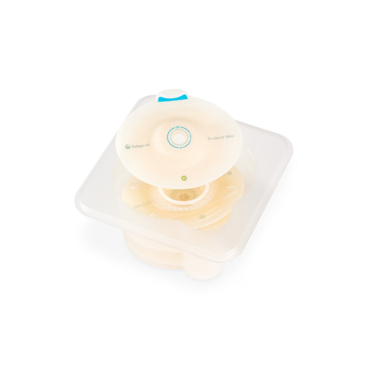 Ostomy Barrier Sensura® Mio Adaptive Convex Elastic Adhesive Click Coupling - BeHope