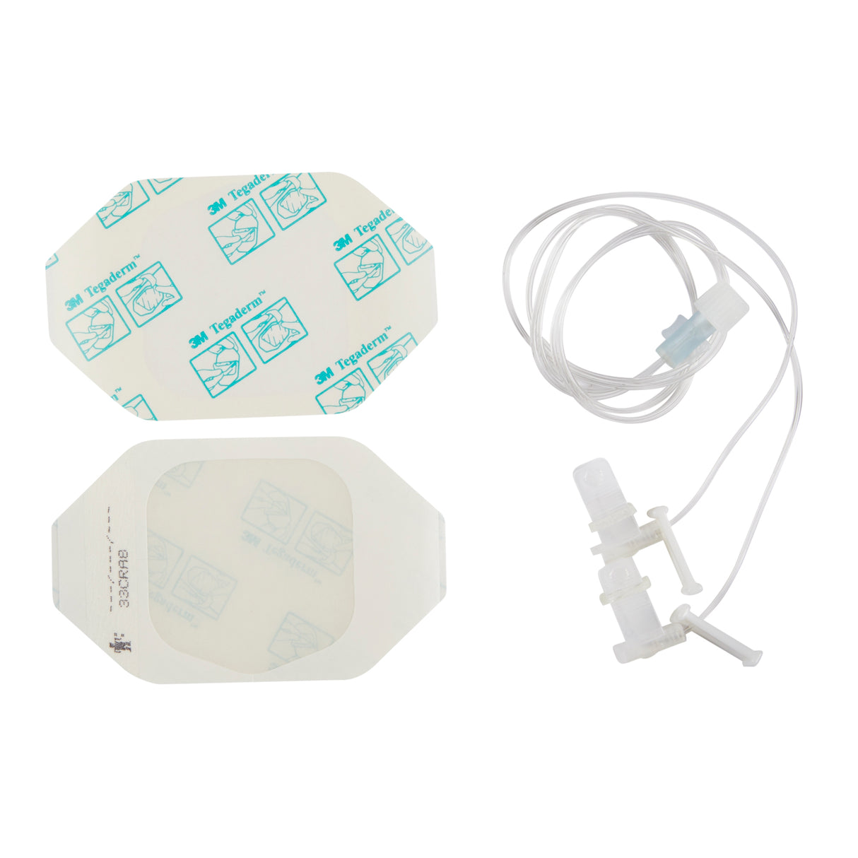 Sub-q Infusion Set High-flo™2 Comfortable with Tegaderm Dressing - BeHope