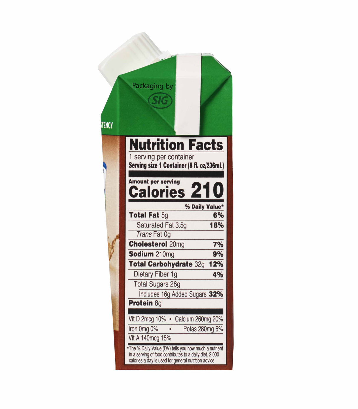 Thickened Beverage Thick & Easy® Dairy 8 oz. Carton Chocolate Flavor Liquid IDDSI Level 2 Mildly Thick - BeHope