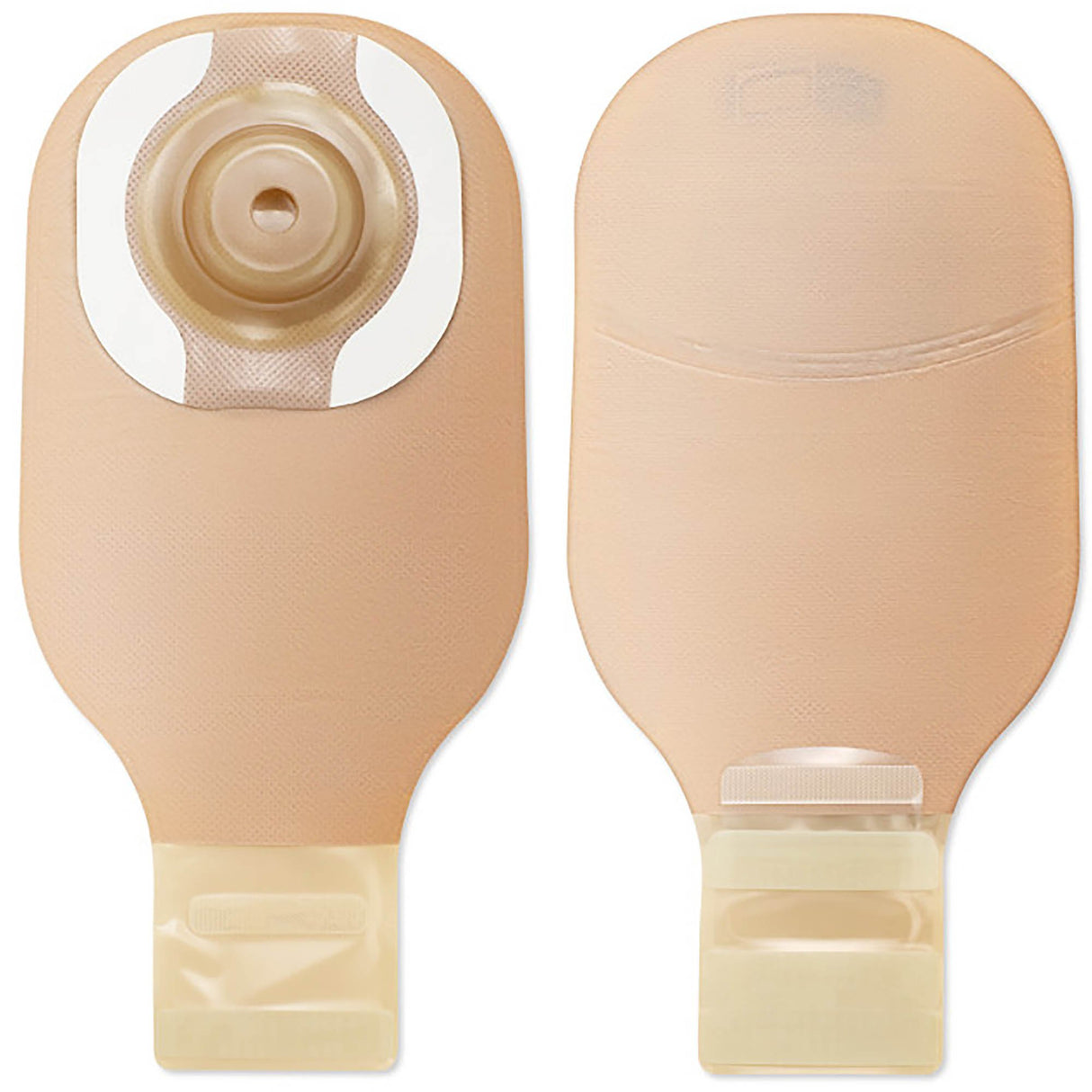 Ostomy Pouch Premier™ One-Piece System 12 Inch Length Trim to Fit Up to 2-1/8 Inch Stoma Drainable - BeHope