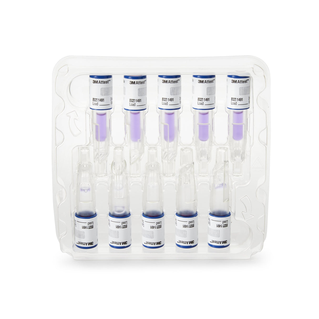 Attest™ Super Rapid Readout Sterilization Biological Indicator Vial Steam 2-1/2 Inch Length - BeHope
